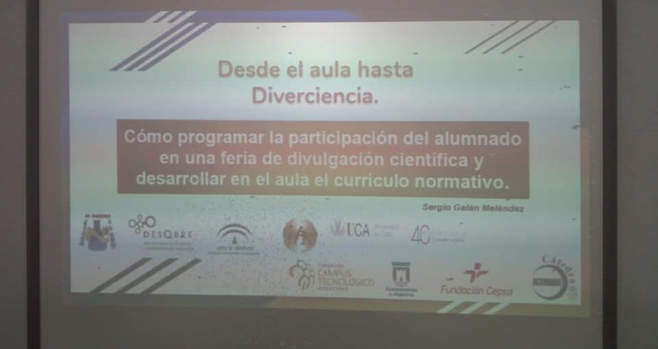 "DESDE EL AULA HASTA DIVERCIENCIA" CURSO FORMATIVO