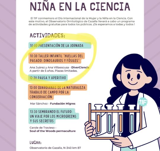 DÍA DE LA MUJER Y LA NIÑA EN LA CIENCIA