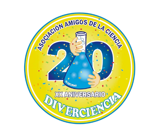 NUEVO LOGO XX ANIVERSARIO DIVERCIENCIA
